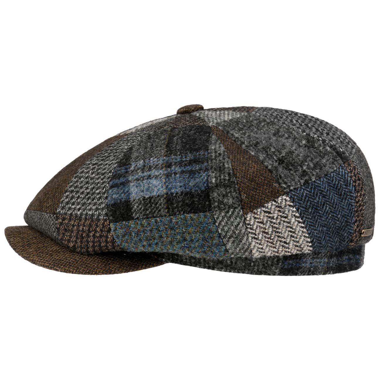 Stetson Flat Cap (1-St) Schirmmütze mit Schirm, Made in the EU