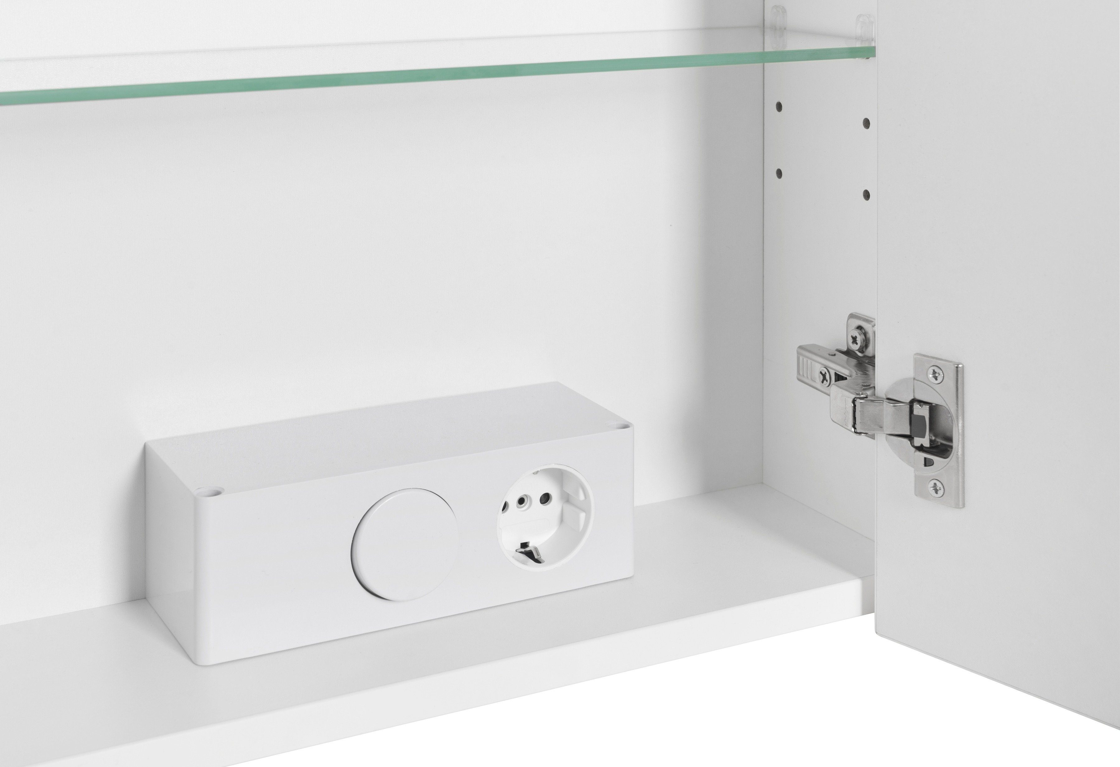 FACKELMANN Spiegelschrank LED-LINE Badmöbel Breite 42,5 cm