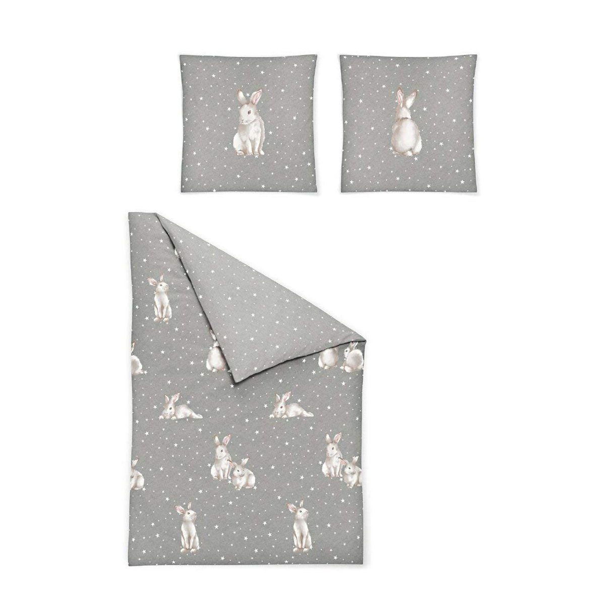 Irisette Bettwäsche Irisette Biber Bettwäsche Dublin 8026-11 Hase Schneehas günstig online kaufen