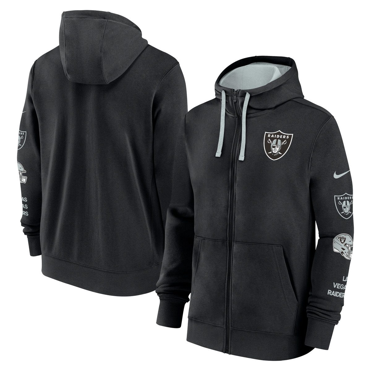 Nike Kapuzenpullover Nike Hoodie Las Vegas Raiders Nike Full-Zip Fleece