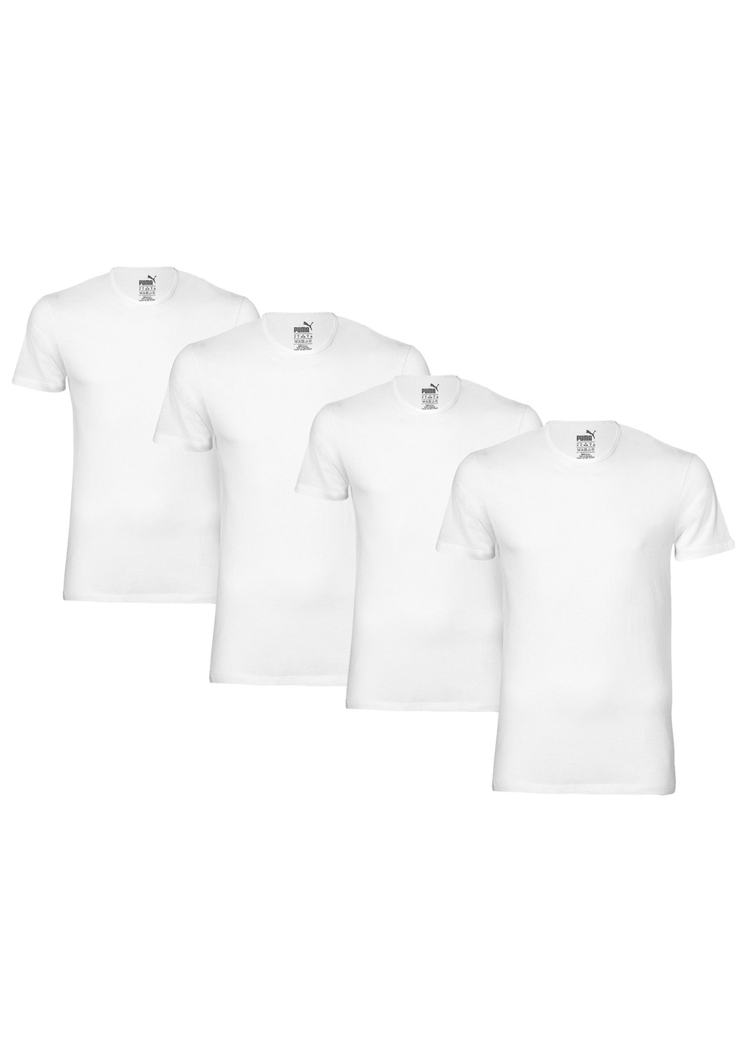 PUMA Poloshirt Puma Crew Tee (Spar-Set, 4-tlg)