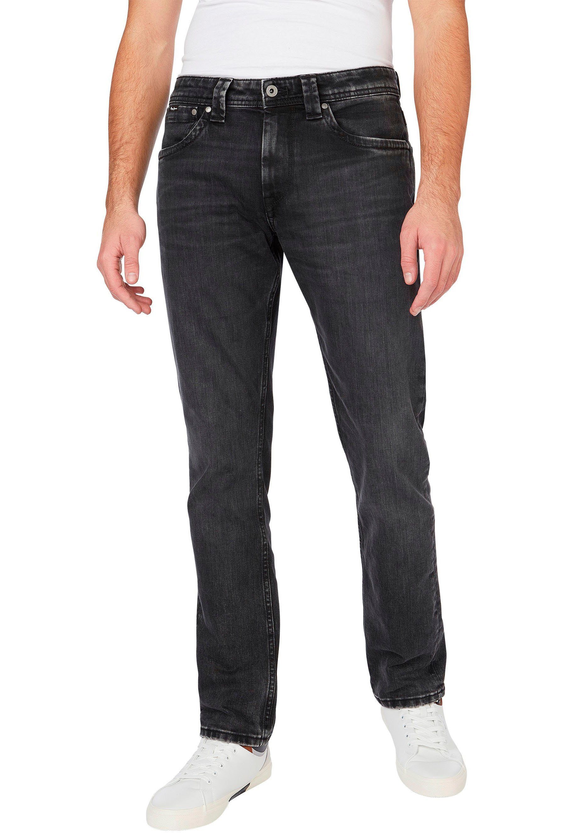 Pepe Jeans Regular-fit-Jeans CASH blackwiser