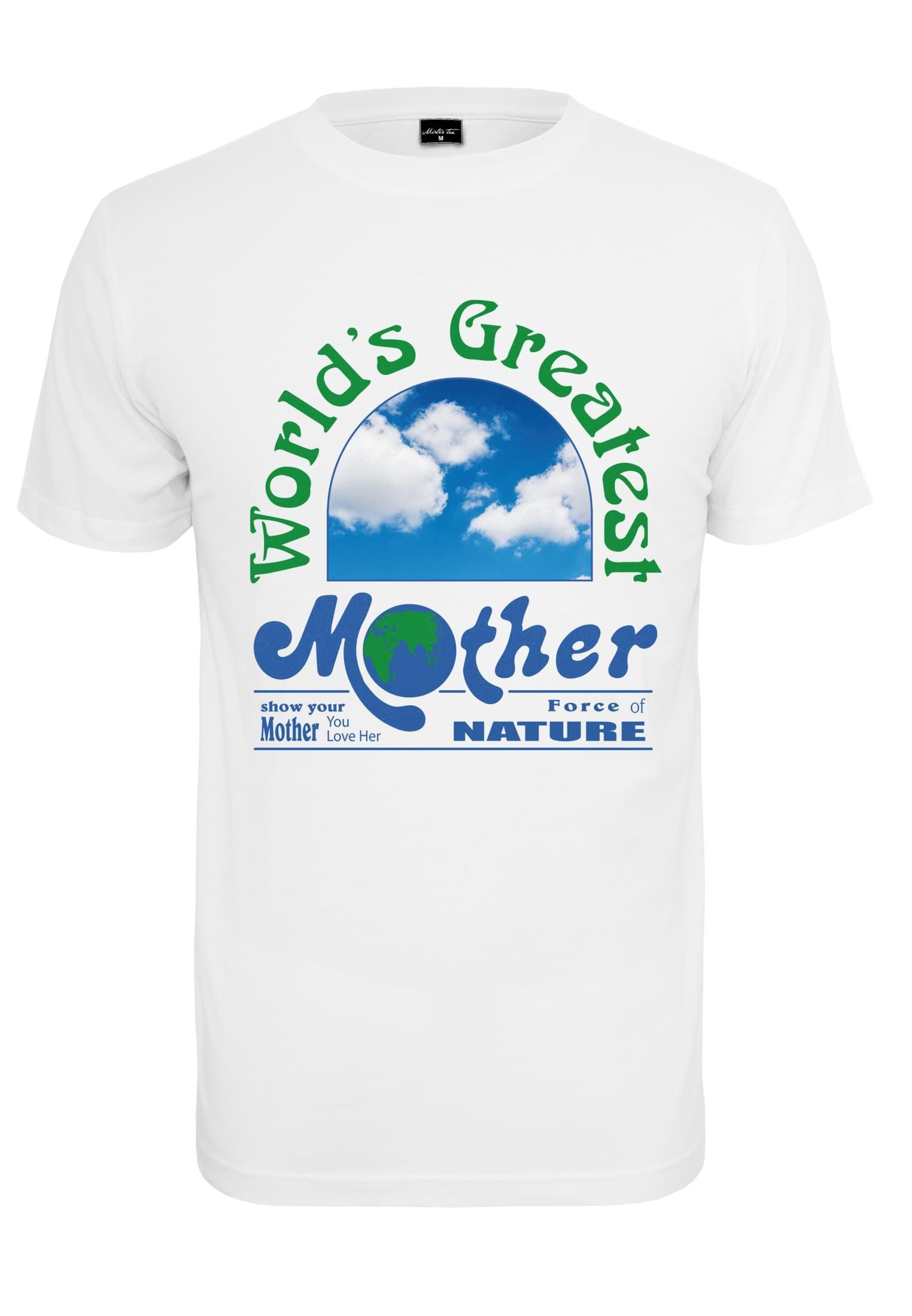 MisterTee Kurzarmshirt Herren Mother Nature Day Tee (1-tlg)