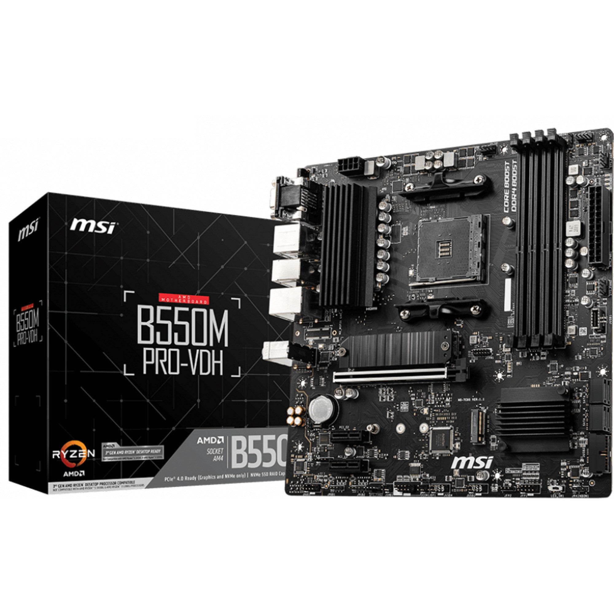 MSI B550M PRO-VDH, Mainboard Mainboard
