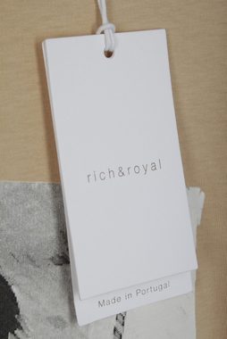 Rich & Royal Shirttop Rich & Royal 2103 442 Damen T-Shirt Gr. M Braun Neu