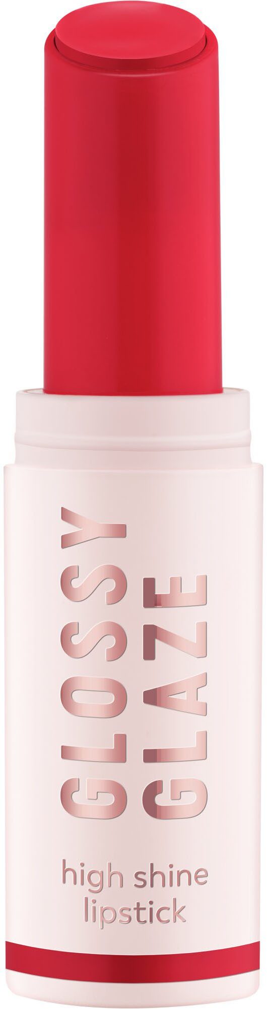 Essence Lippenstift GLOSSY GLAZE high shine lipstick, 3-tlg., Hohe Farbintensität, hochglänzendes Finish, buttrig-weiche Textur.