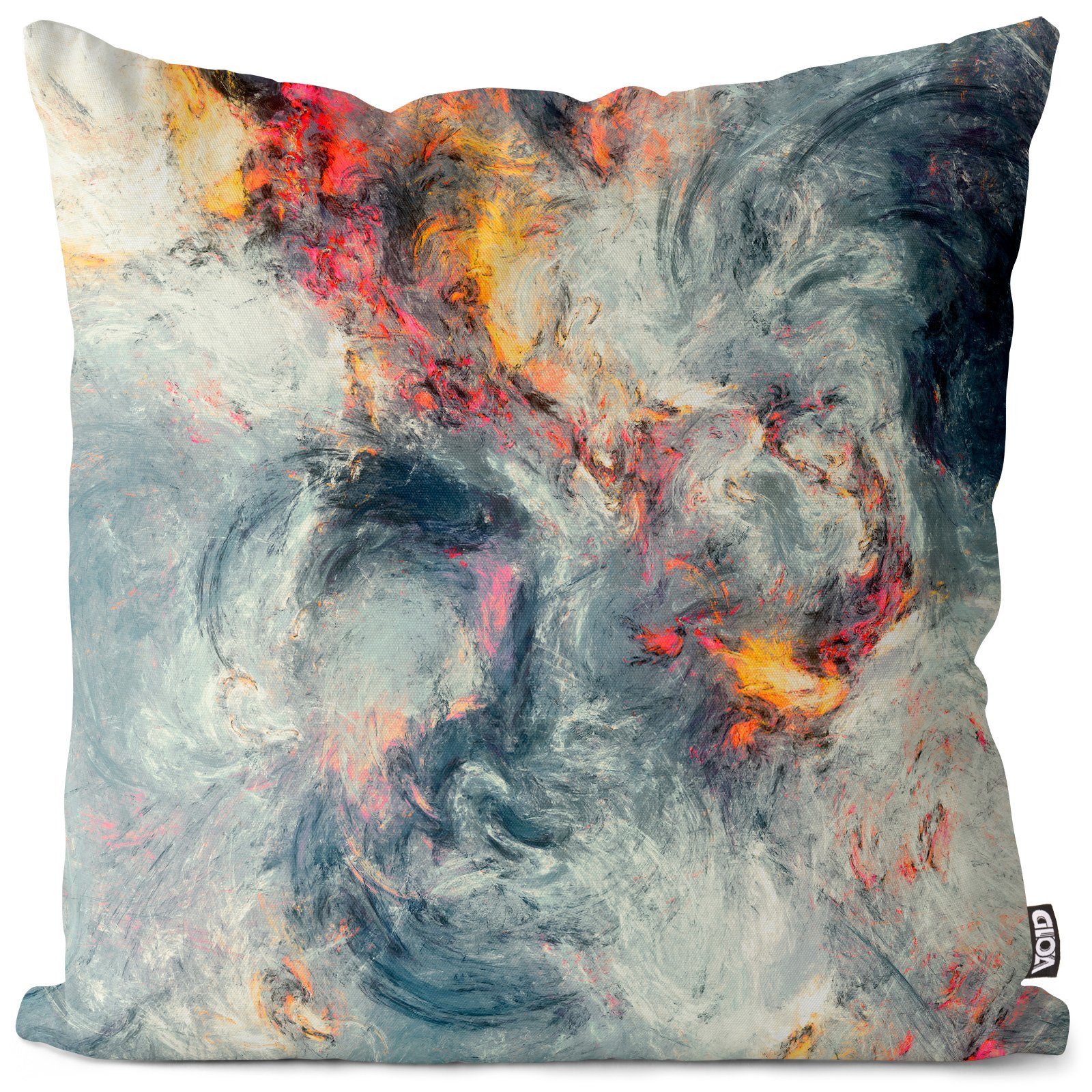 VOID Kissenbezug, (1 Stück), Kunst Farben Malen Bunt Grafisch gemustert Mus günstig online kaufen