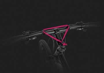 carryyygum Fahrrad-Flaschenhalter, Lenkerspannband pink