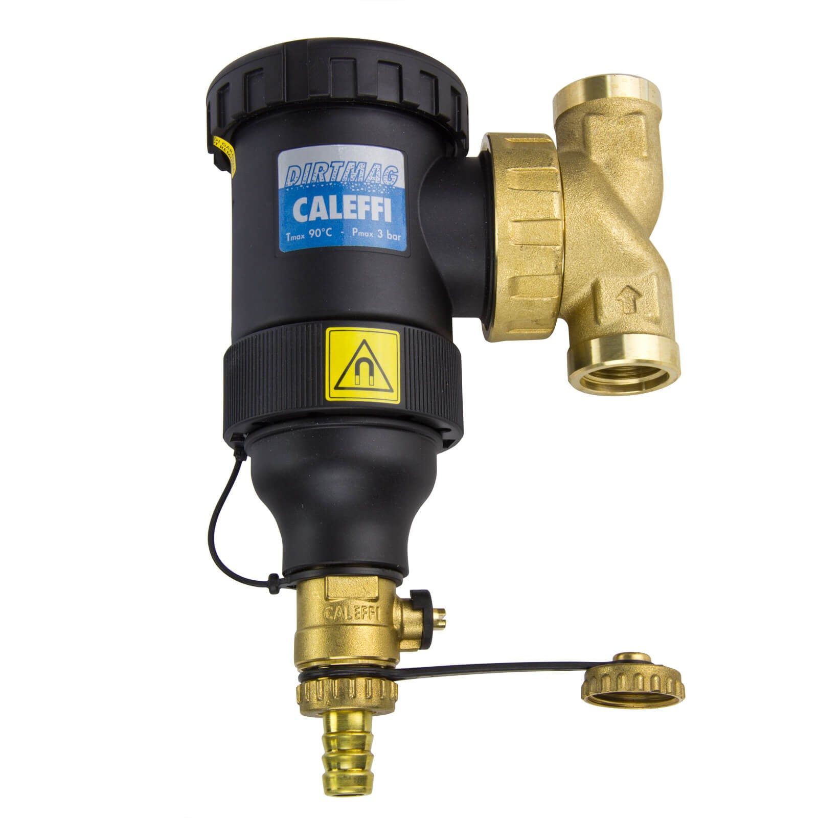Caleffi Sandfilteranlage Schlammabscheider 3/4" Magnet Dirtmag Magnetfilter drehbar