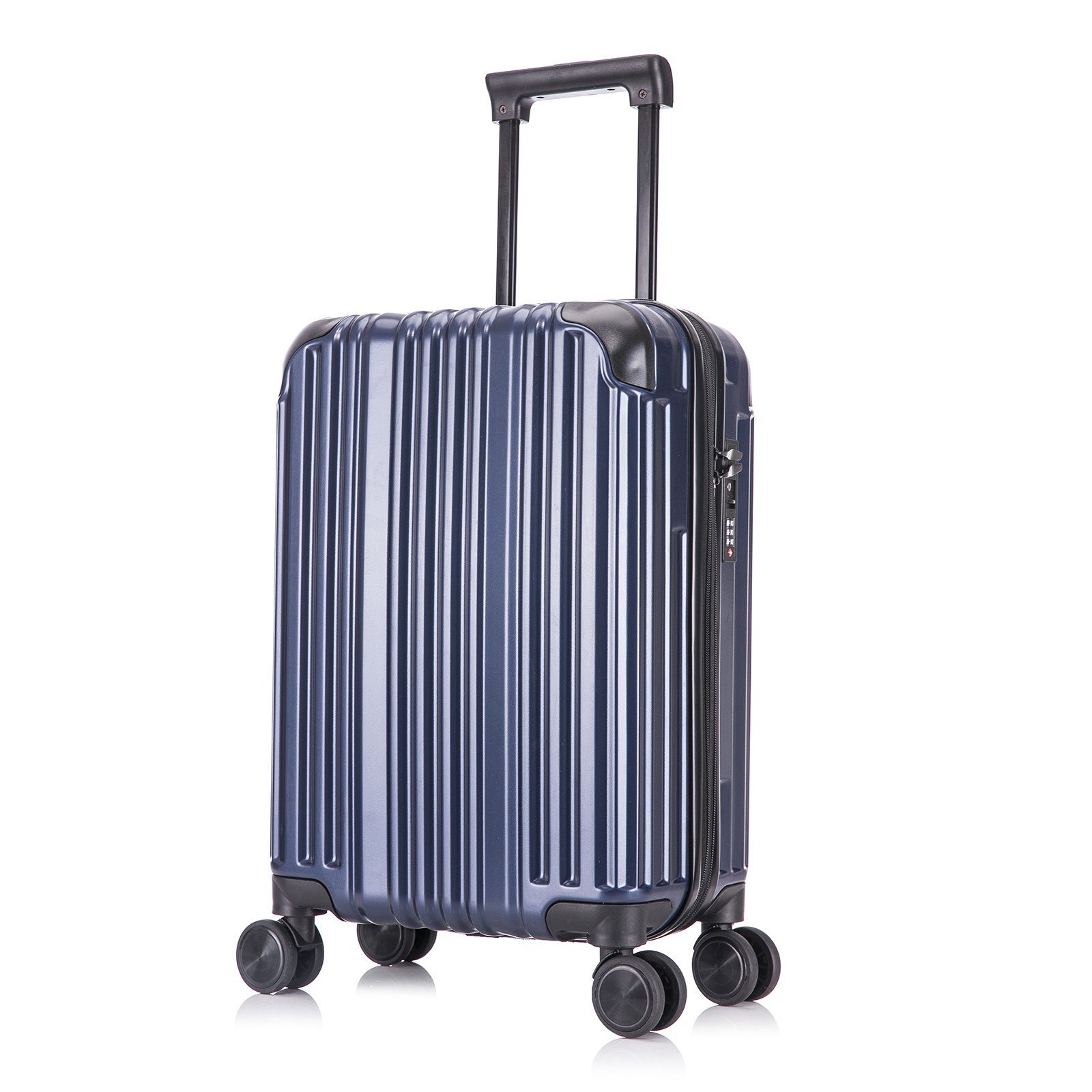 interGo Hartschalen-Trolley Reisekoffer mit 4 Rollen günstig online kaufen