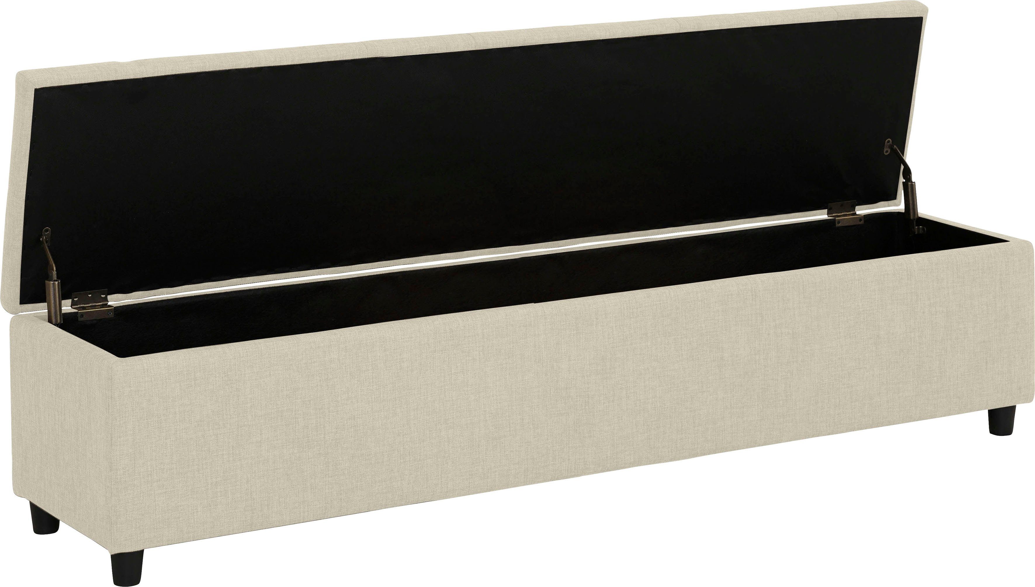 Home affaire Polsterbank Goronna, 6 Farben, Sitzhöhe 41,5 cm, als Garderobenbank oder Bettbank geeignet