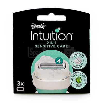 Wilkinson Rasierklingen Wilkinson Intuition 2-in-1 Sensitive Care Rasierklingen, 3er Pack