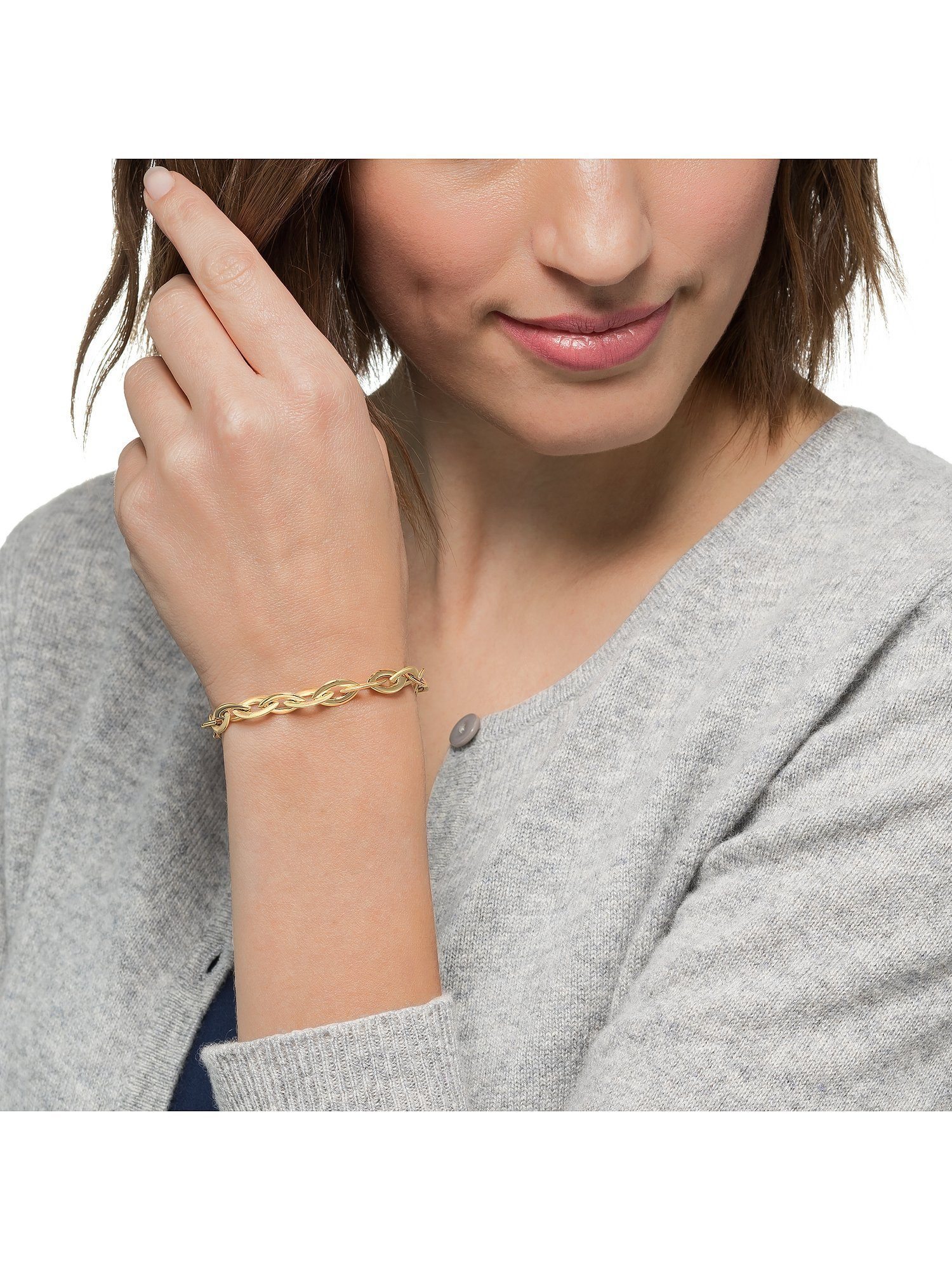CHRIST Goldarmband CHRIST Damen-Armband 585er Gelbgold, günstig online kaufen