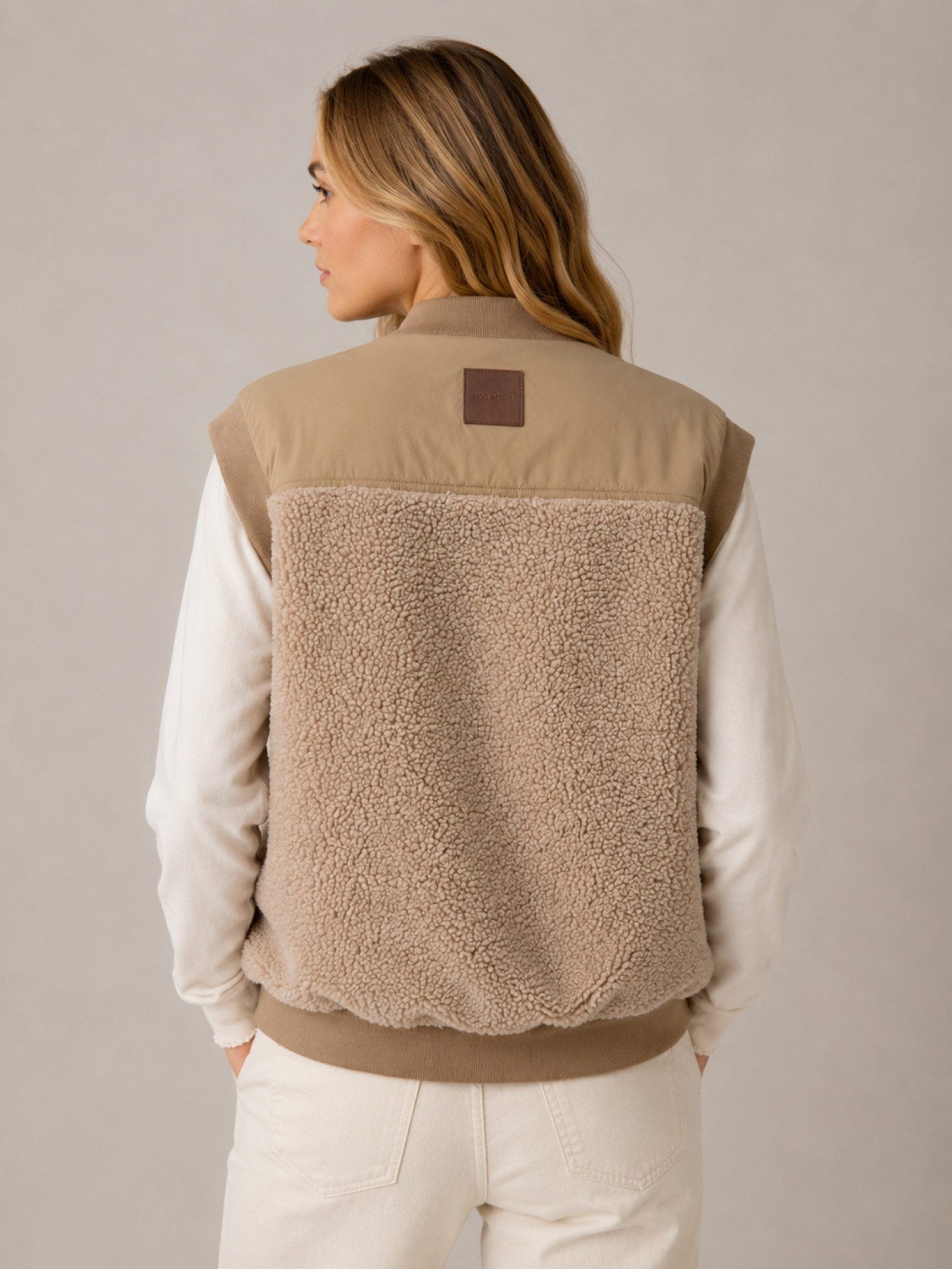 Mos Mosh Plüschweste MMJovo Teddy Vest – Bild 4 von 4