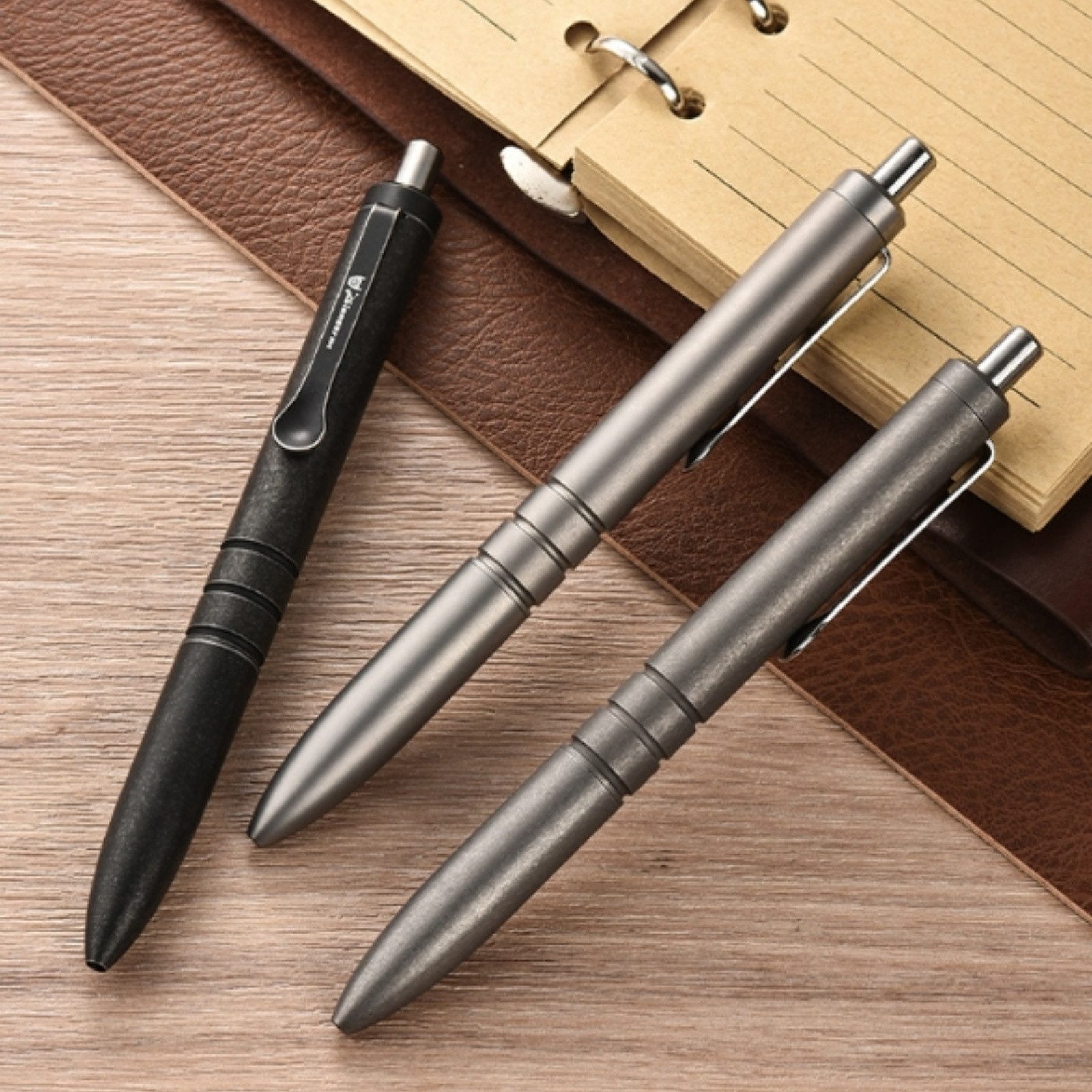 YOUUZ-SHOP Multitool Titanlegierung Taktischer EDC-Stift/Kugelschreiber Outdoor-Tool