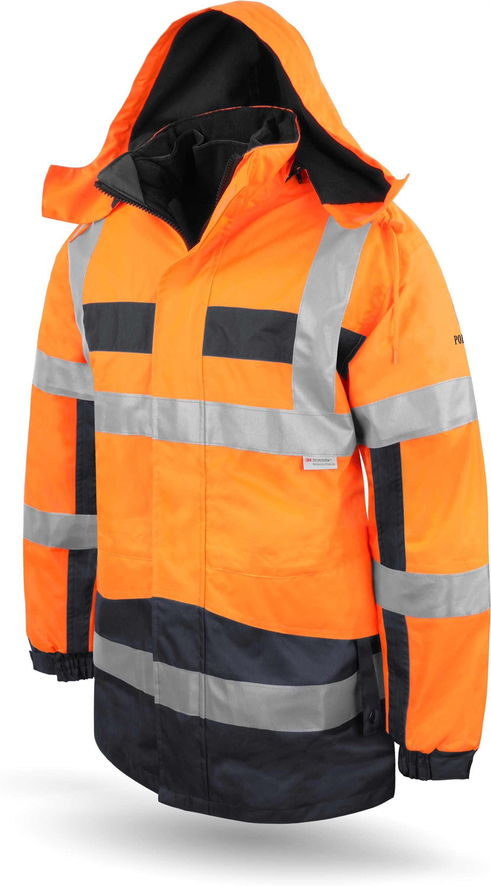 Polar Husky Pilotenjacke Sicherheitsjacke 4-in-1 Warnschutzparka