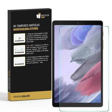 Protectorking Schutzfolie 1x 9H Panzerglas für Samsung Galaxy Tab A7 Lite Displayschutz Schutzgl, (1-Stück), klar