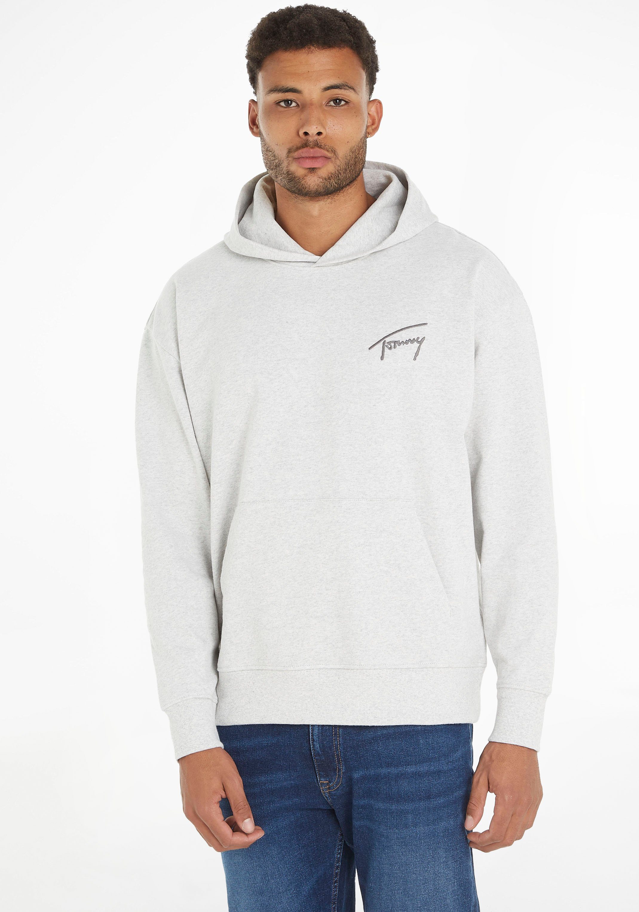 Tommy Jeans Plus Kapuzensweatshirt TJM RLX SIGNATURE HOODIE EXT Große Größen