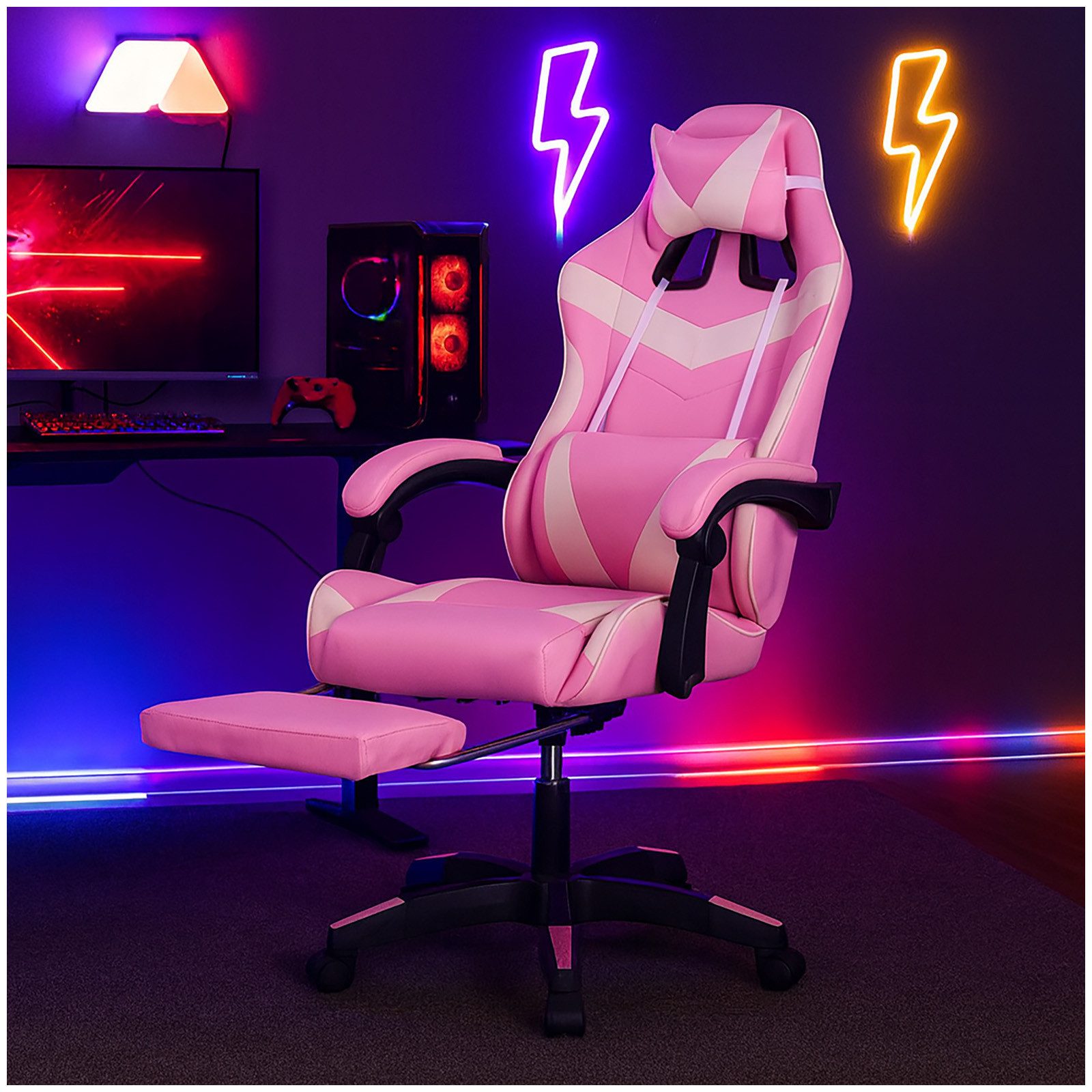 HTI-Living Drehstuhl Ergonomischer Gaming Stuhl mit günstig online kaufen