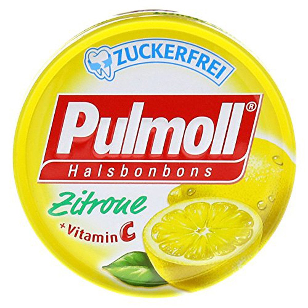 Pulmoll Süßigkeit, Pulmoll Hustenbonbons Zitrone Geschmack mit plus an Vitamin C