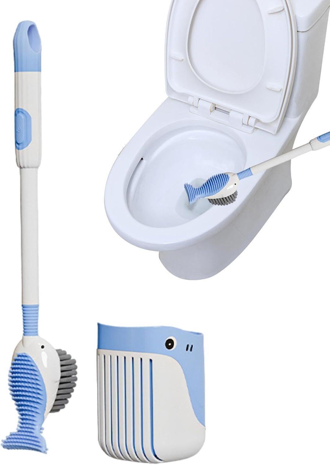 FELIXLEO WC-Reinigungsbürste Hochwertige Materialien garantieren Haltbarkeit und Pflegeleichtigkeit, (1-tlg)