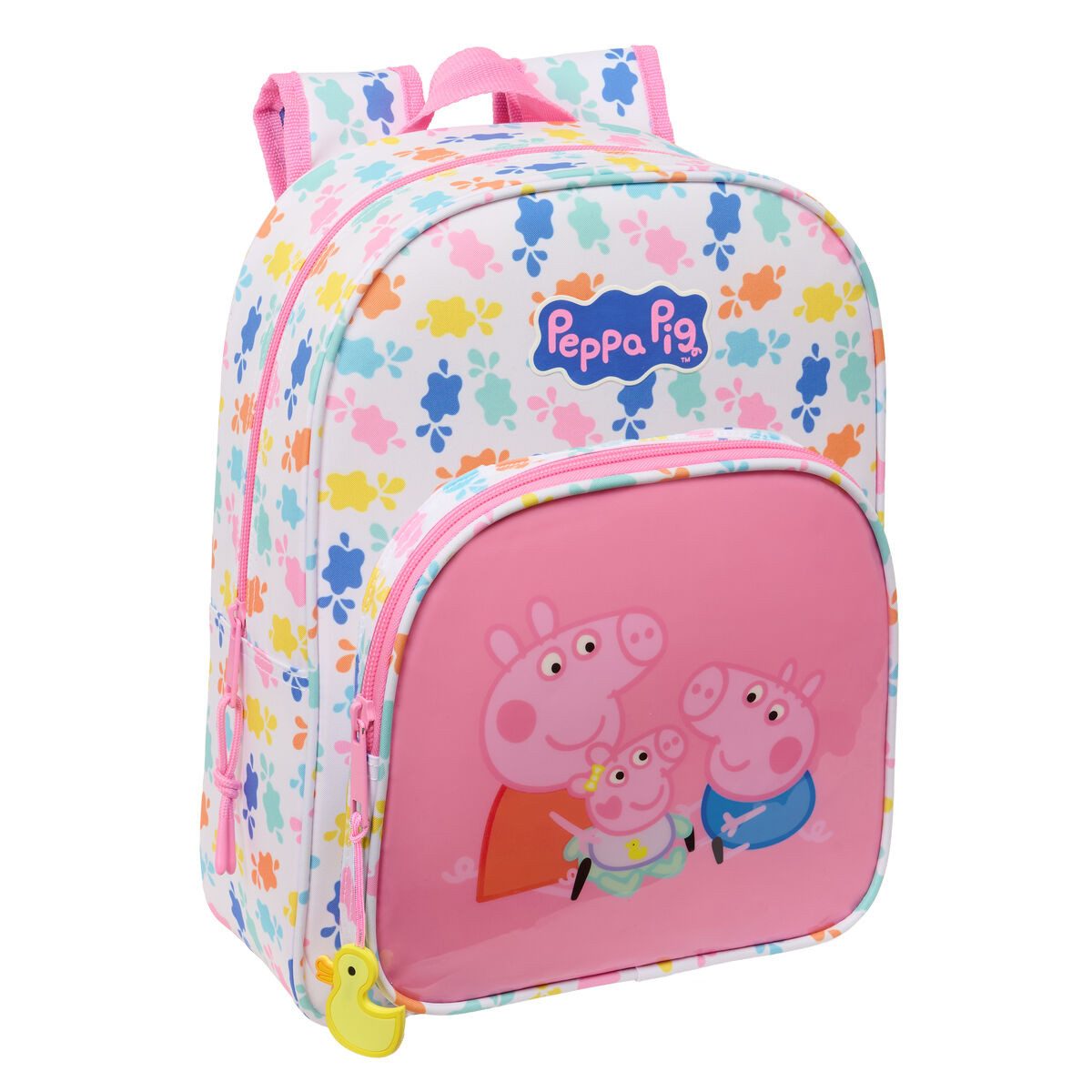 Peppa Pig Rucksack Peppa Pig Rucksack für Kinder Baby Pig Bunt 26x34x11 cm ideal für Kind