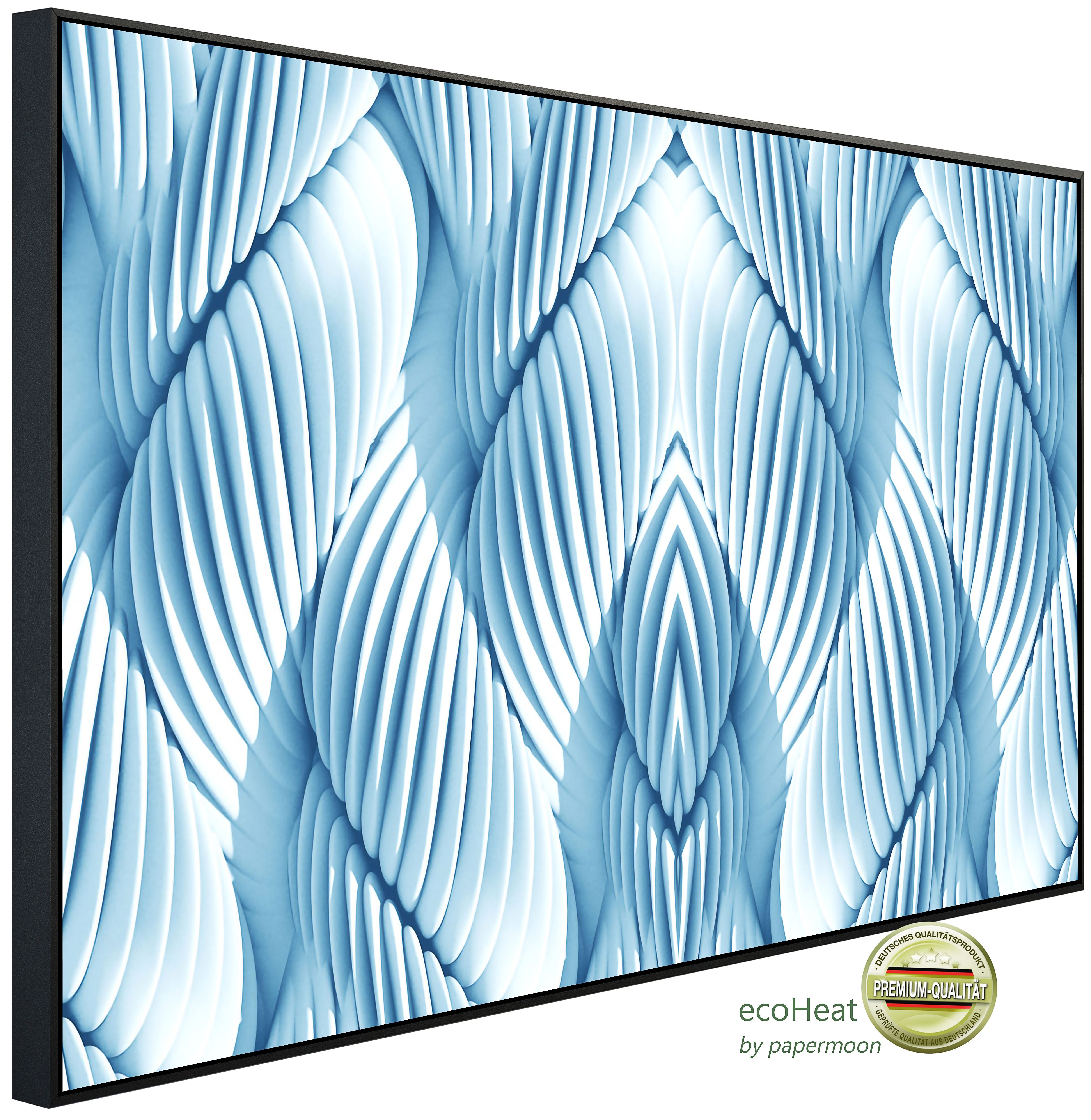 Papermoon Infrarotheizung INFRAROT-BILD-HEIZUNG, Abstrakt, TÜV-Rheinland/GS zertifiziert, angenehme Strahlungswärme