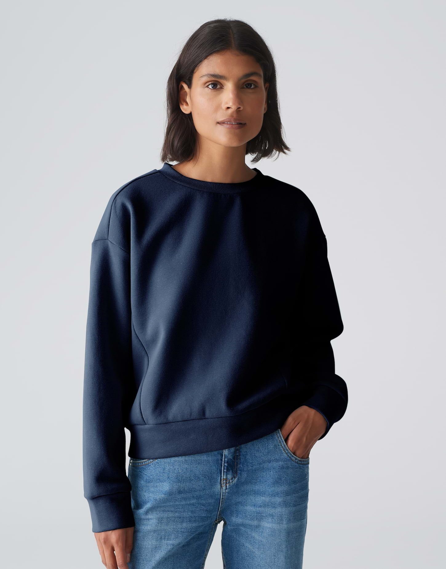 Sweater Sweater GODIRA Regular aus weichem Baumwoll Mix