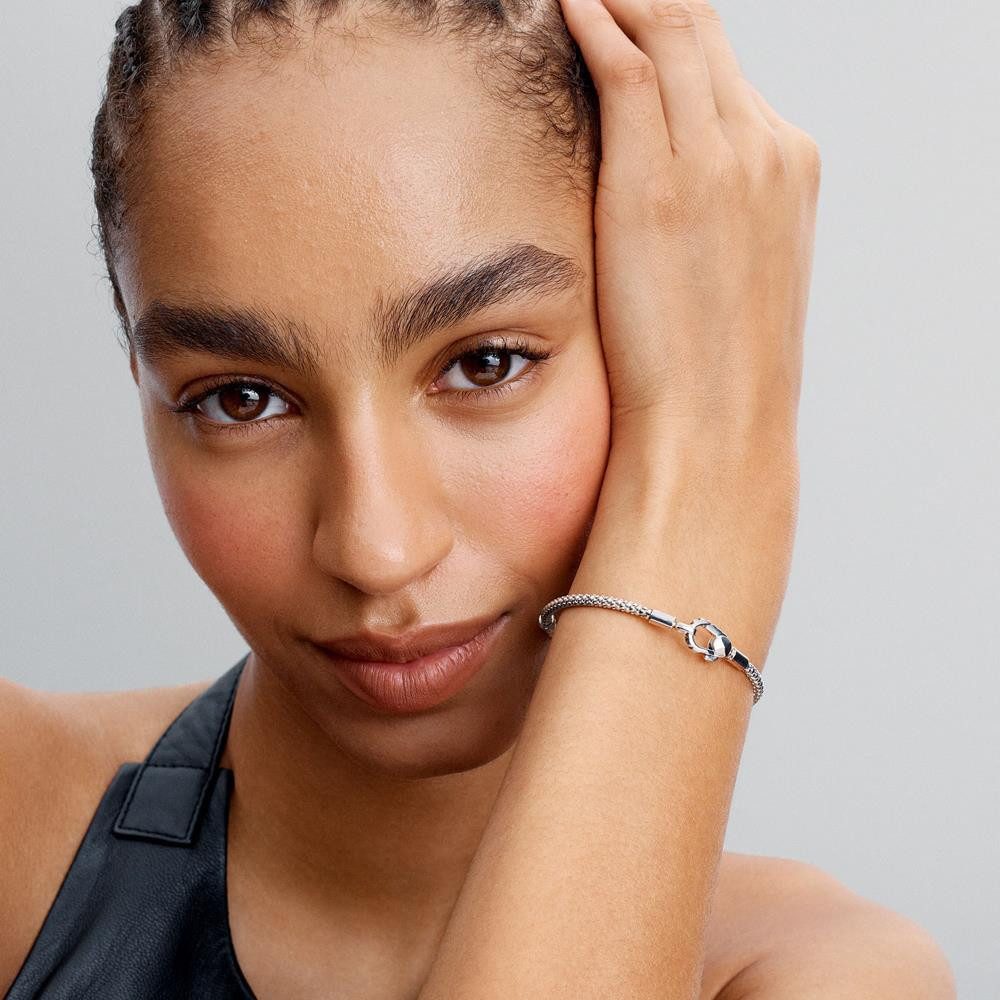 Pandora Silberarmband PANDORA Nietenarmband für Damen, Moments, 925er Silbe günstig online kaufen