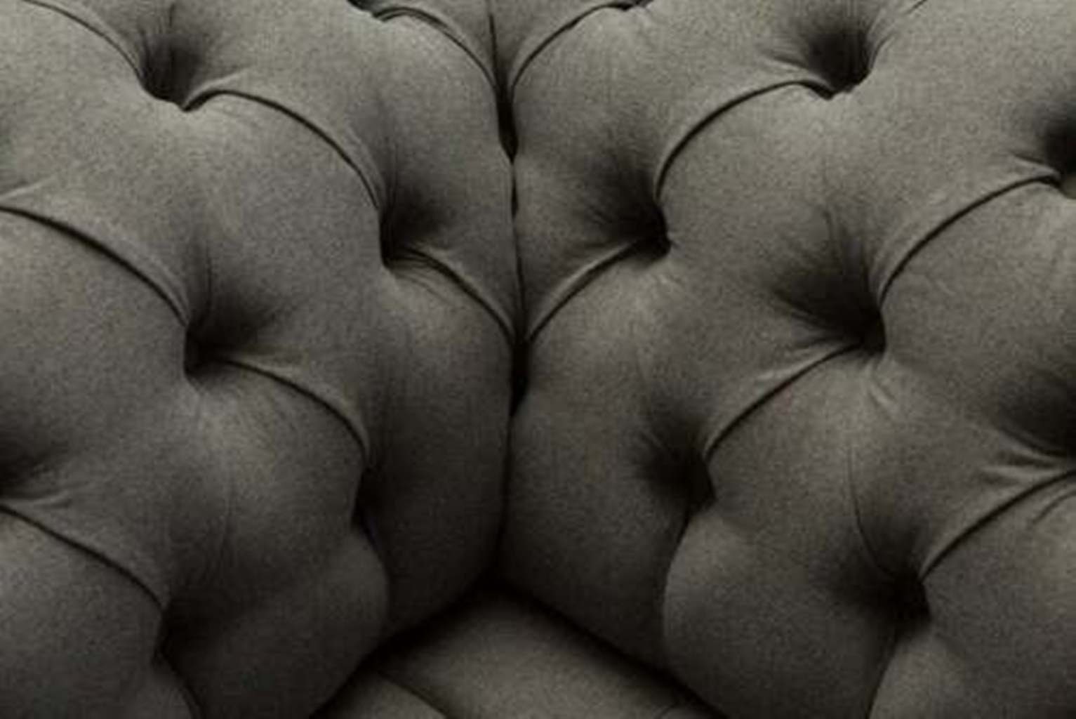 JVmoebel Chesterfield-Sofa, Chesterfield Textil Luxus Design Sofa Polster Klassische Couch