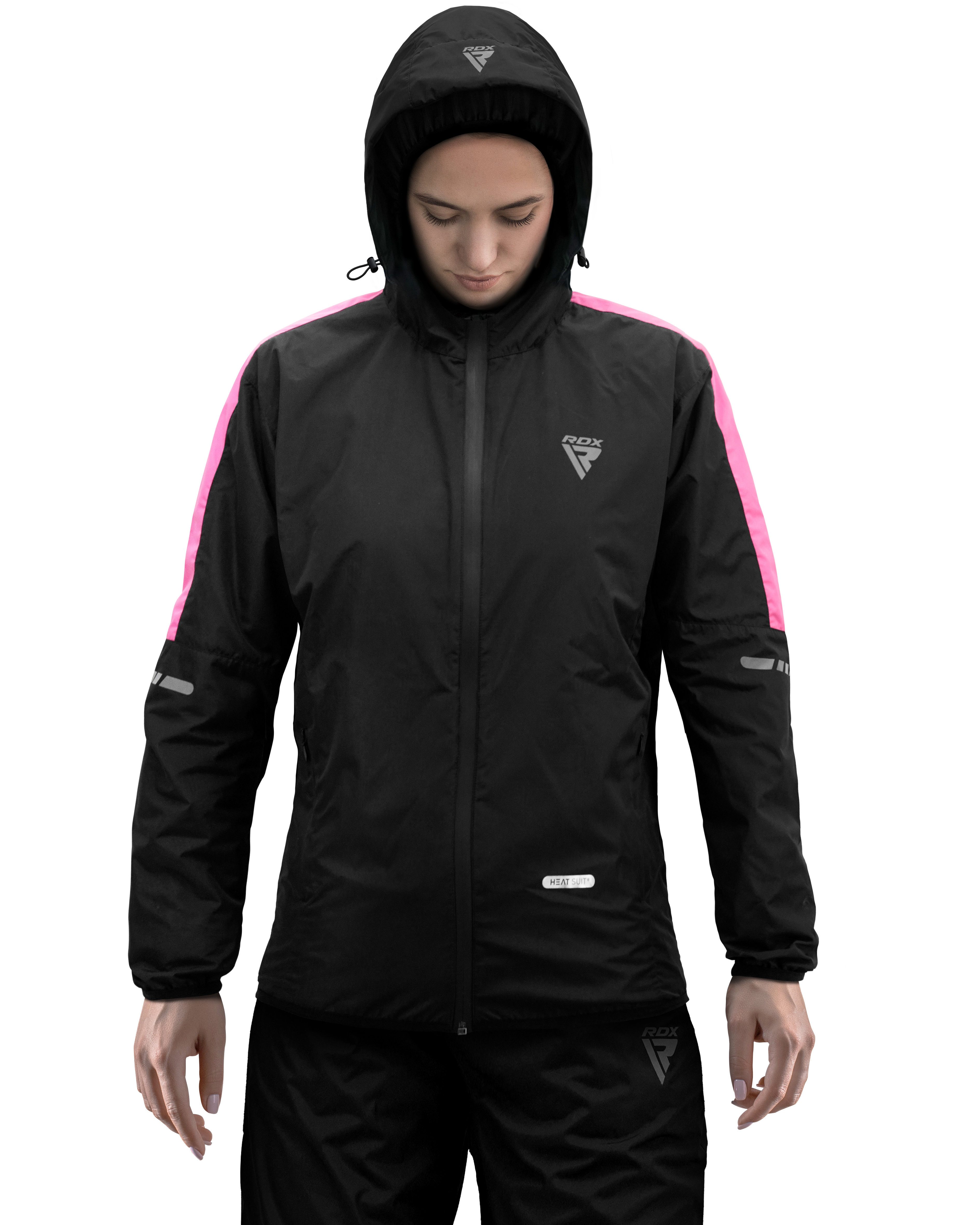 RDX Thermohemd RDX Sweat Suit for Weight Loss, Sauna Suit Reach Hooded Suit