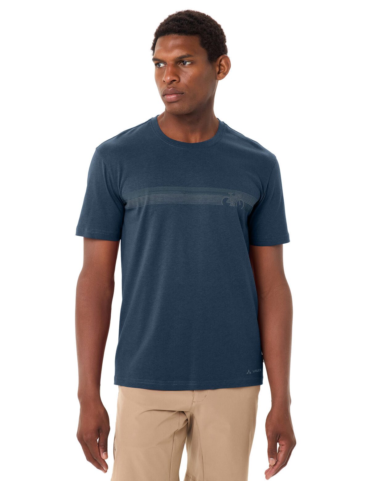 VAUDE Funktionsshirt MEN'S CYCLIST T-SHIRT V sportliche Passform, kurze Ärm günstig online kaufen