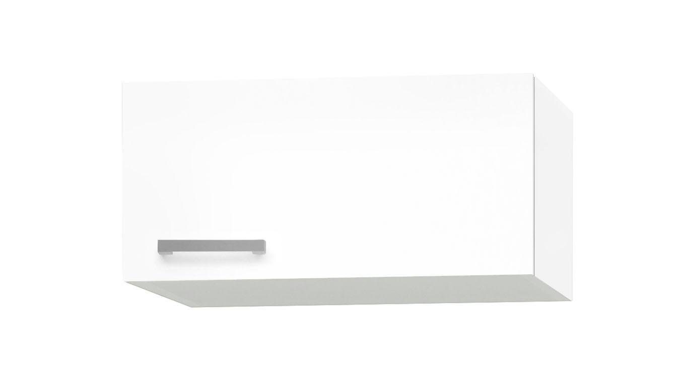OPTIFIT Kurzhängeschrank Odense 60 cm breit, 35 cm hoch, mit 1 Tür weiß/weiß | weiß