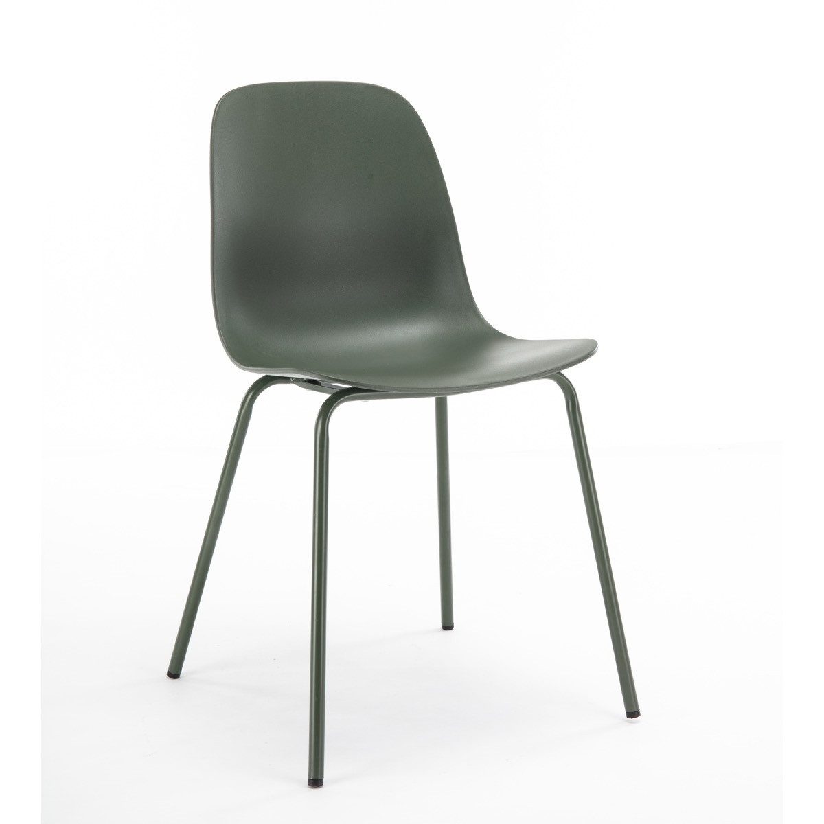 Trendstore Schalenstuhl Urix, mit Kunststoffsitzschale, 4-Fuß-Metallgestell, sechs Farben