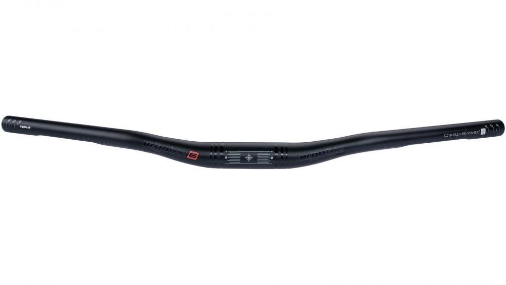 Ergotec Fahrradlenker ERGOTEC Lenker \"Lady Town\" I 31,8 ALU SCHWARZ LEVEL 6