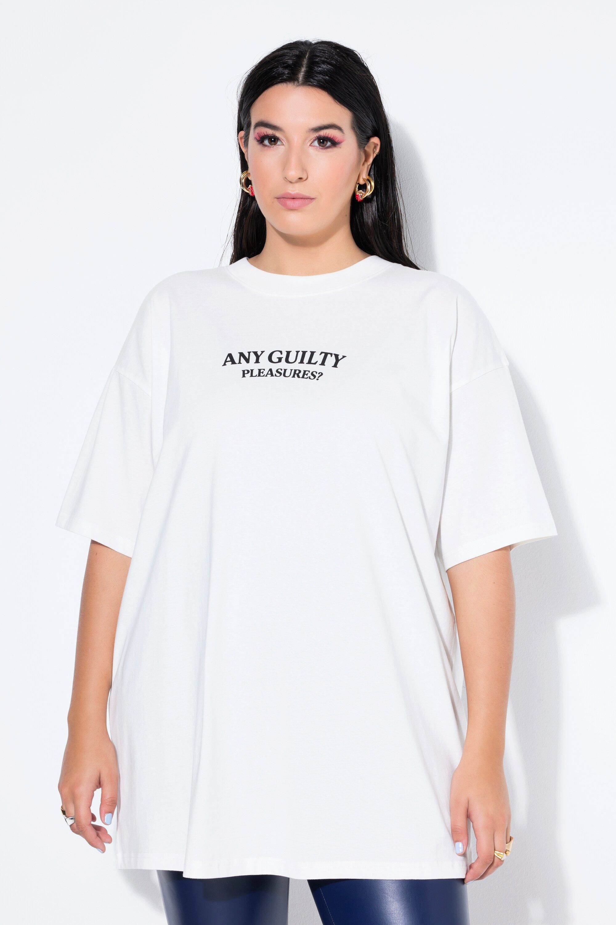 T-Shirt T-Shirt oversized Rücken Strawberry-Print