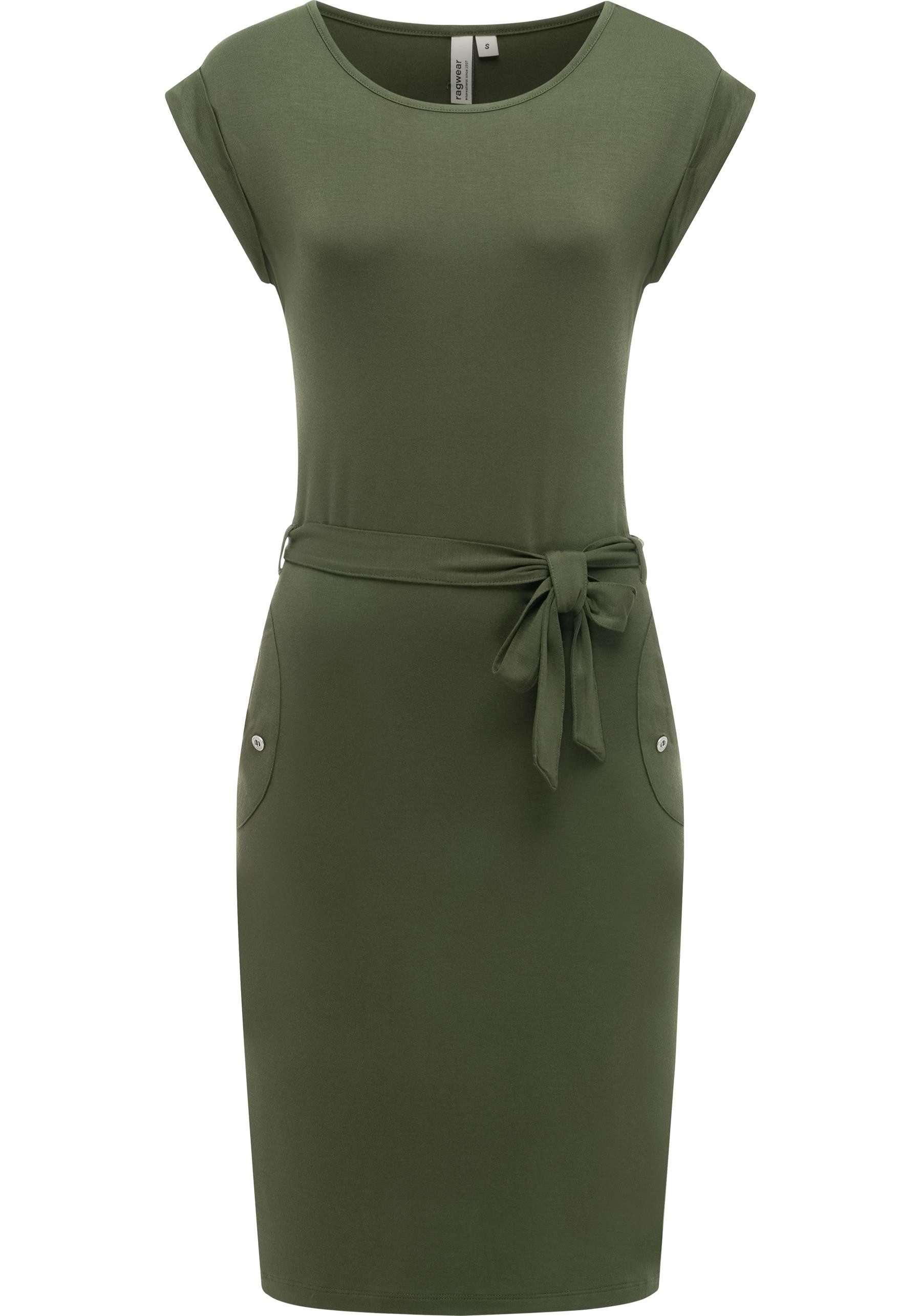 Ragwear Sommerkleid Taggien Knielanges, leichtes Midikleid