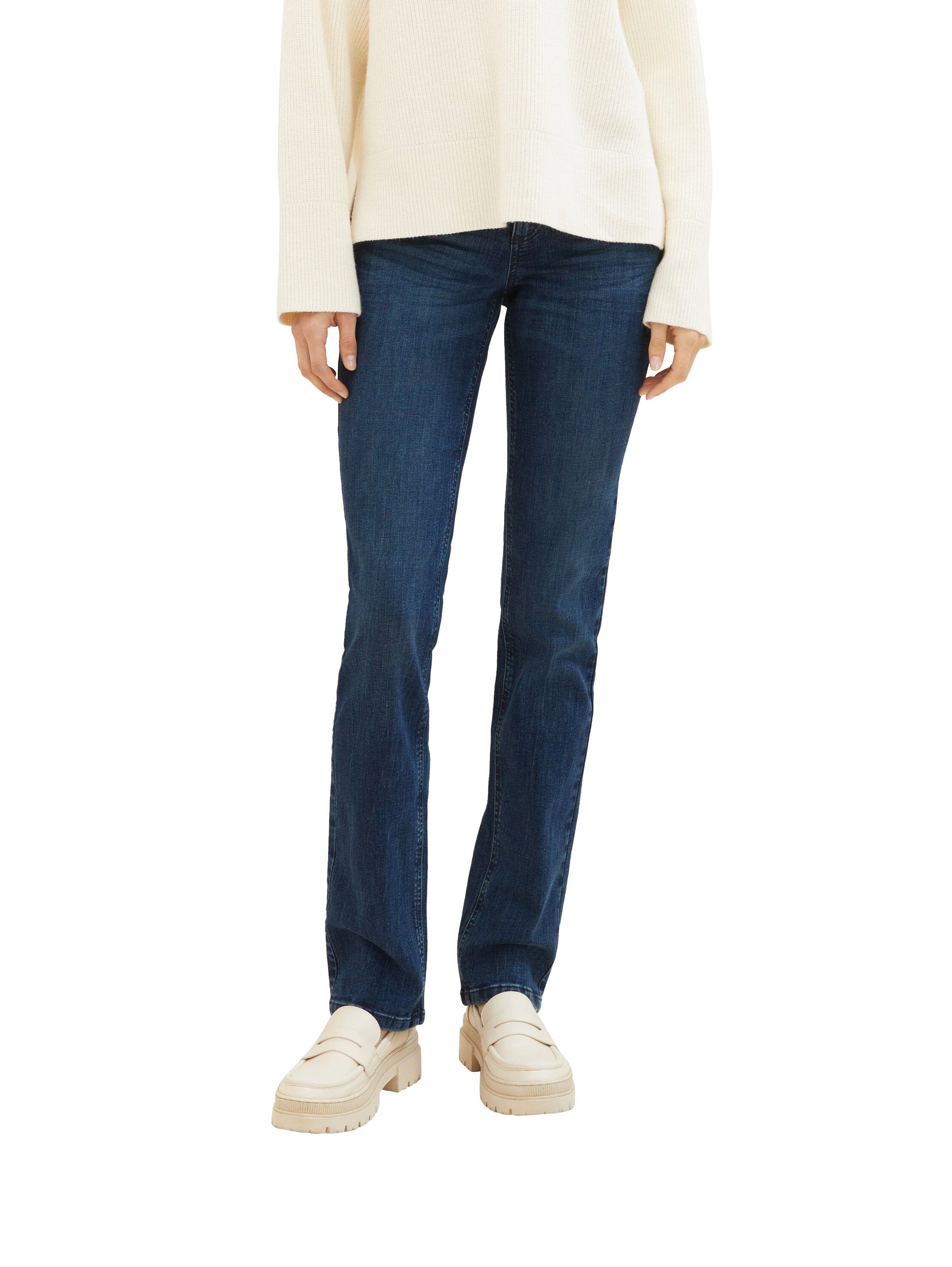 TOM TAILOR Straight-Jeans Alexa Straight in gerader "Straight" 5-Pocket-Form