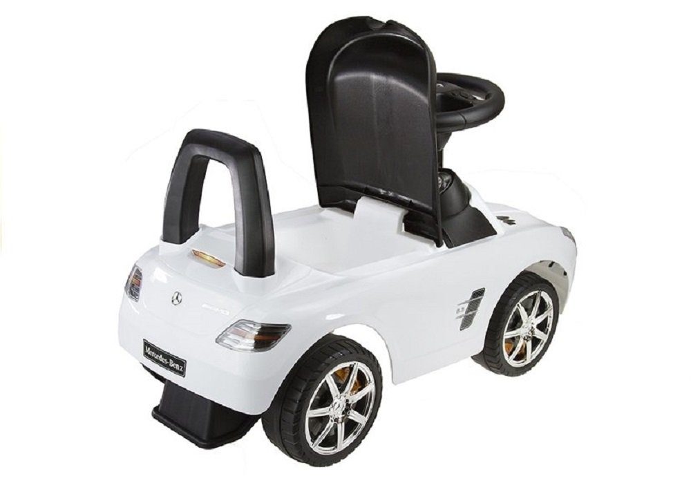 LeanTOYS Rutscher LEANToys Rutschauto Benz Weiß Mercedes Babys für