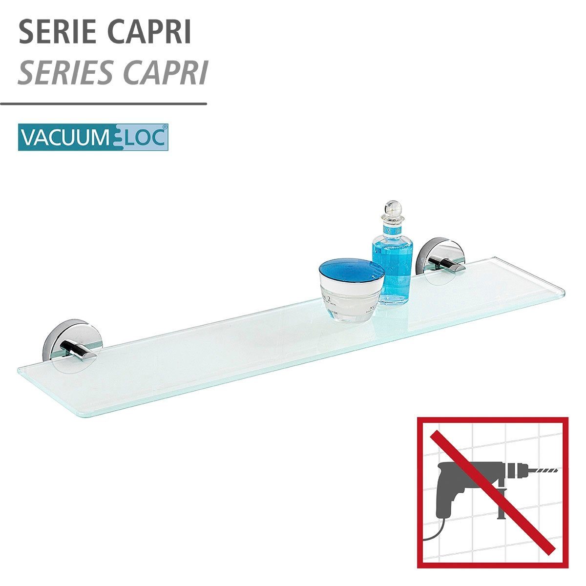 Capri, Ablage WENKO 1 Ablageregal