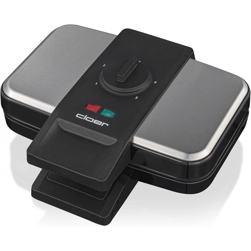 Cloer Waffeleisen 1459 - Waffeleisen - silber/schwarz