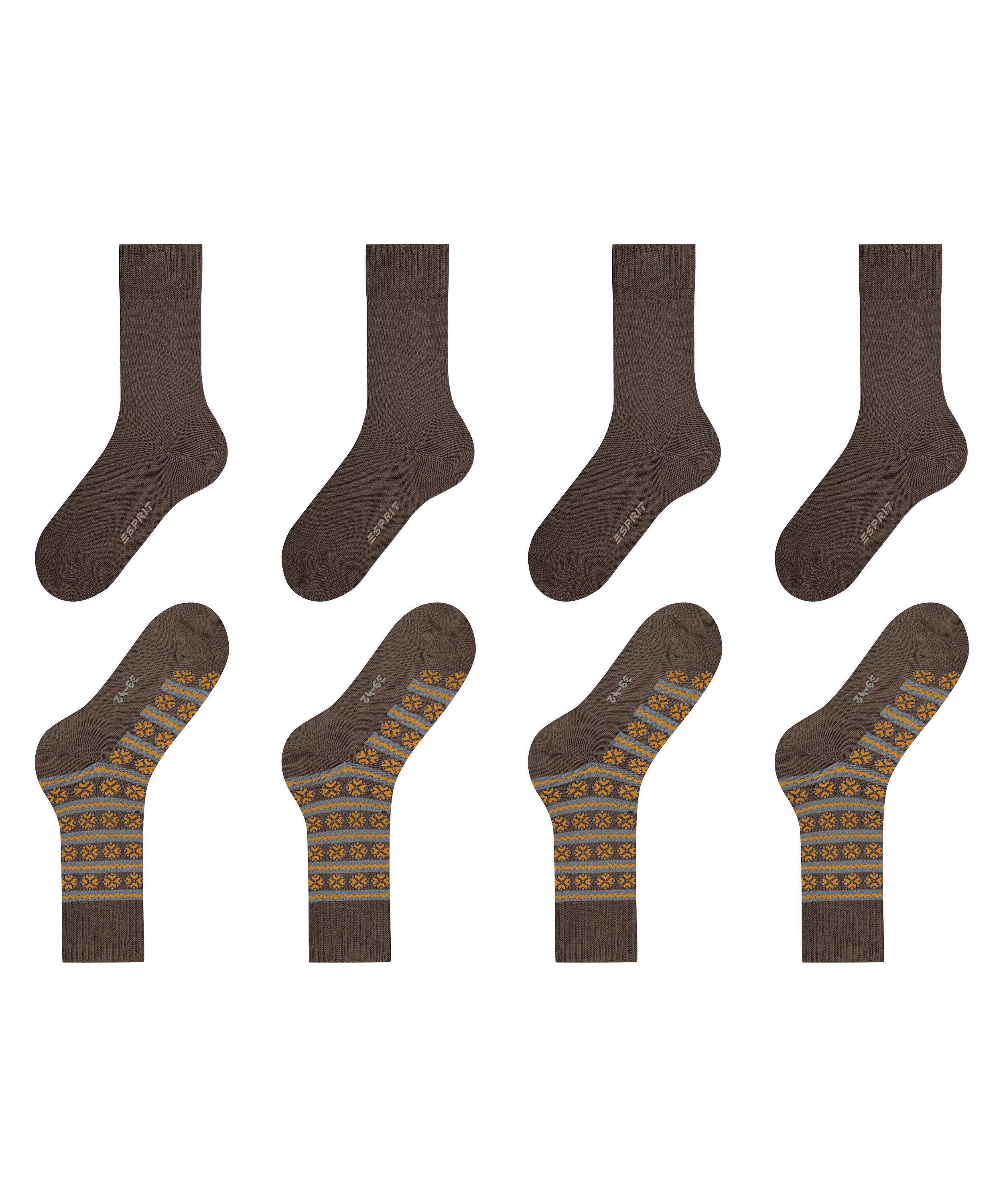 Esprit Socken Scandi Norwegian 4-Pack (4-Paar)