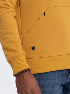OMBRE Sweatshirt Herren-Sweatshirt mit einer Reißverschlusstasche