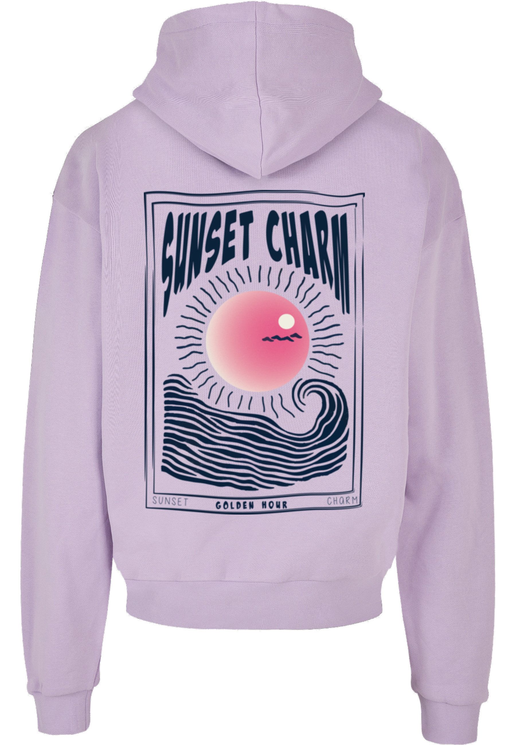 Merchcode Kapuzenpullover Merchcode Sunset Charm Oversized Hoody (1-tlg)