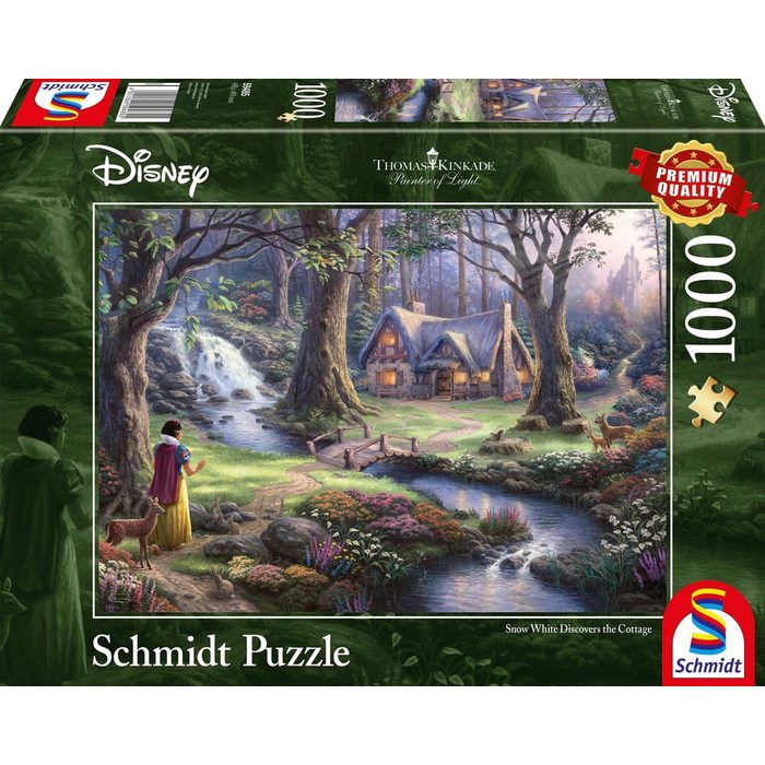 Schmidt Spiele Puzzle »Disney Schneewittchen« 1000 Puzzleteile Made in Germany