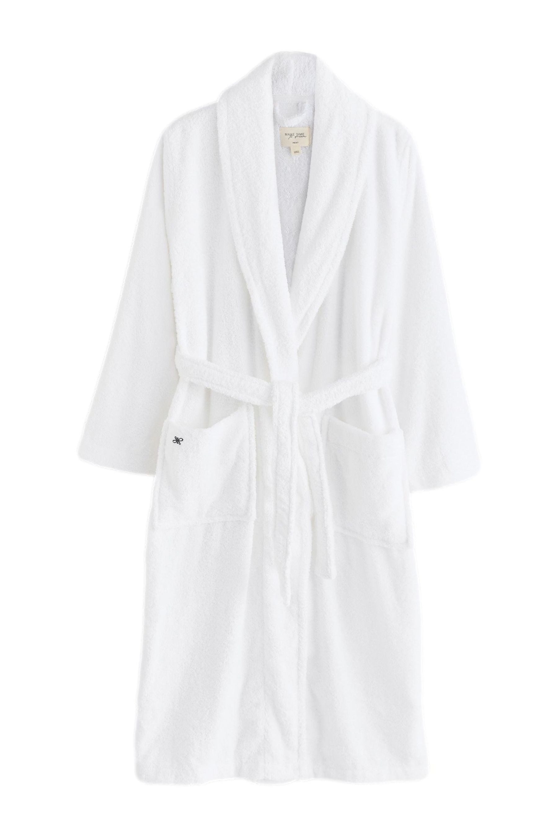 Next Damenbademantel Bademantel aus Frottee, Baumwolle günstig online kaufen