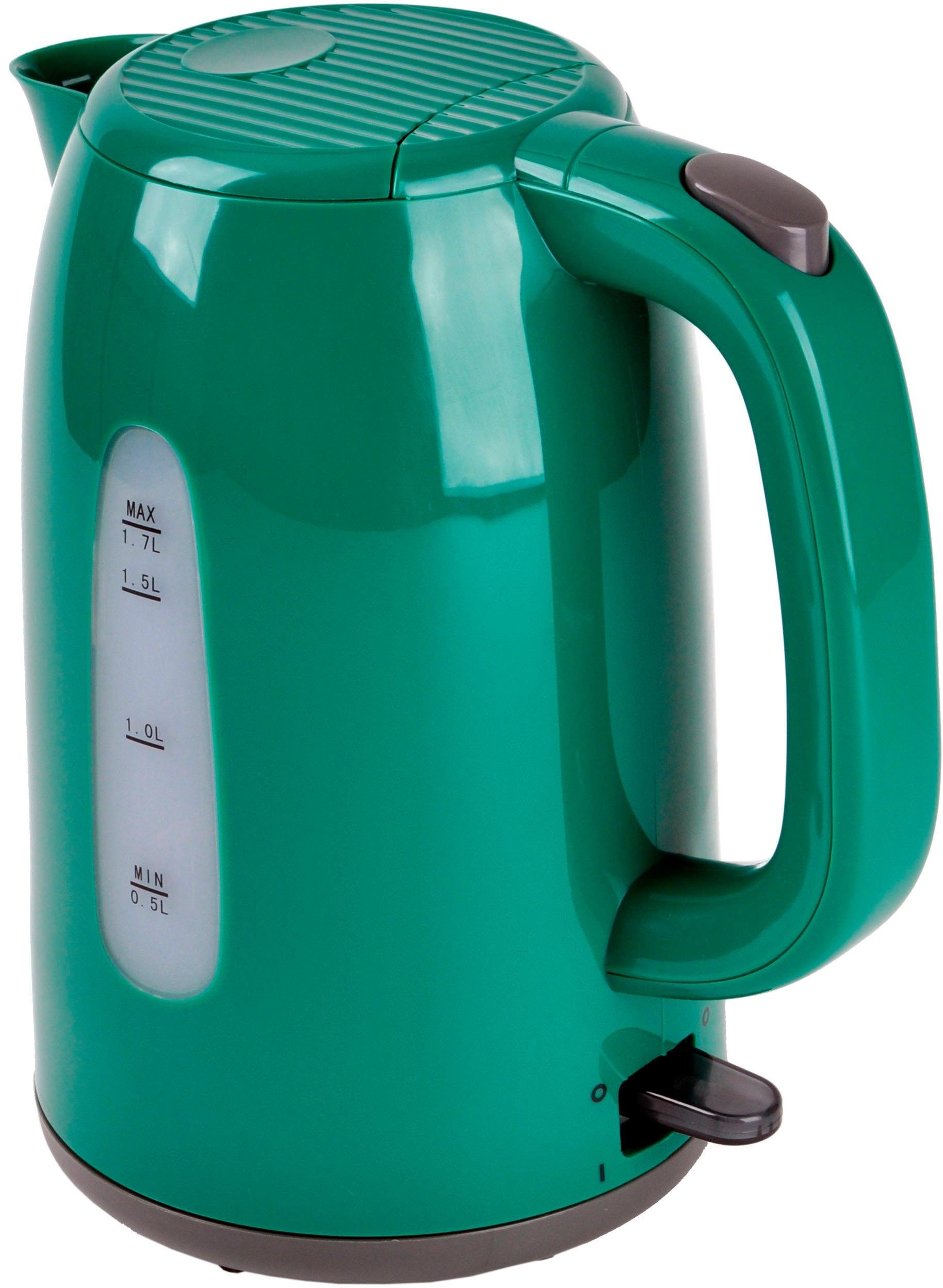 Efbe Schott Wasserkocher SC WK 1080.1 GRN, 1,7 l, 2200 W Efbe Schott Wasserkocher 1,7 L Teekocher Wasser Kocher