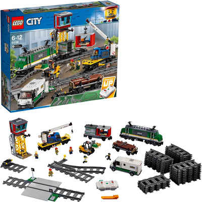 LEGO® Konstruktionsspielsteine »Güterzug (60198), LEGO® City«, (1226 St)