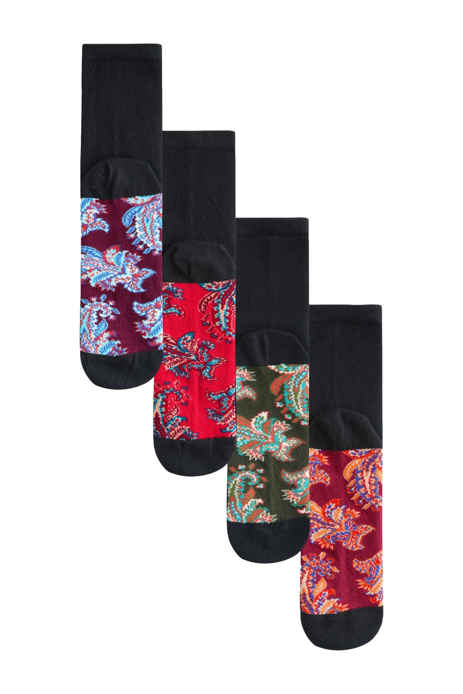 Kurzsocken Söckchen mit Fußbett im 4er-Pack