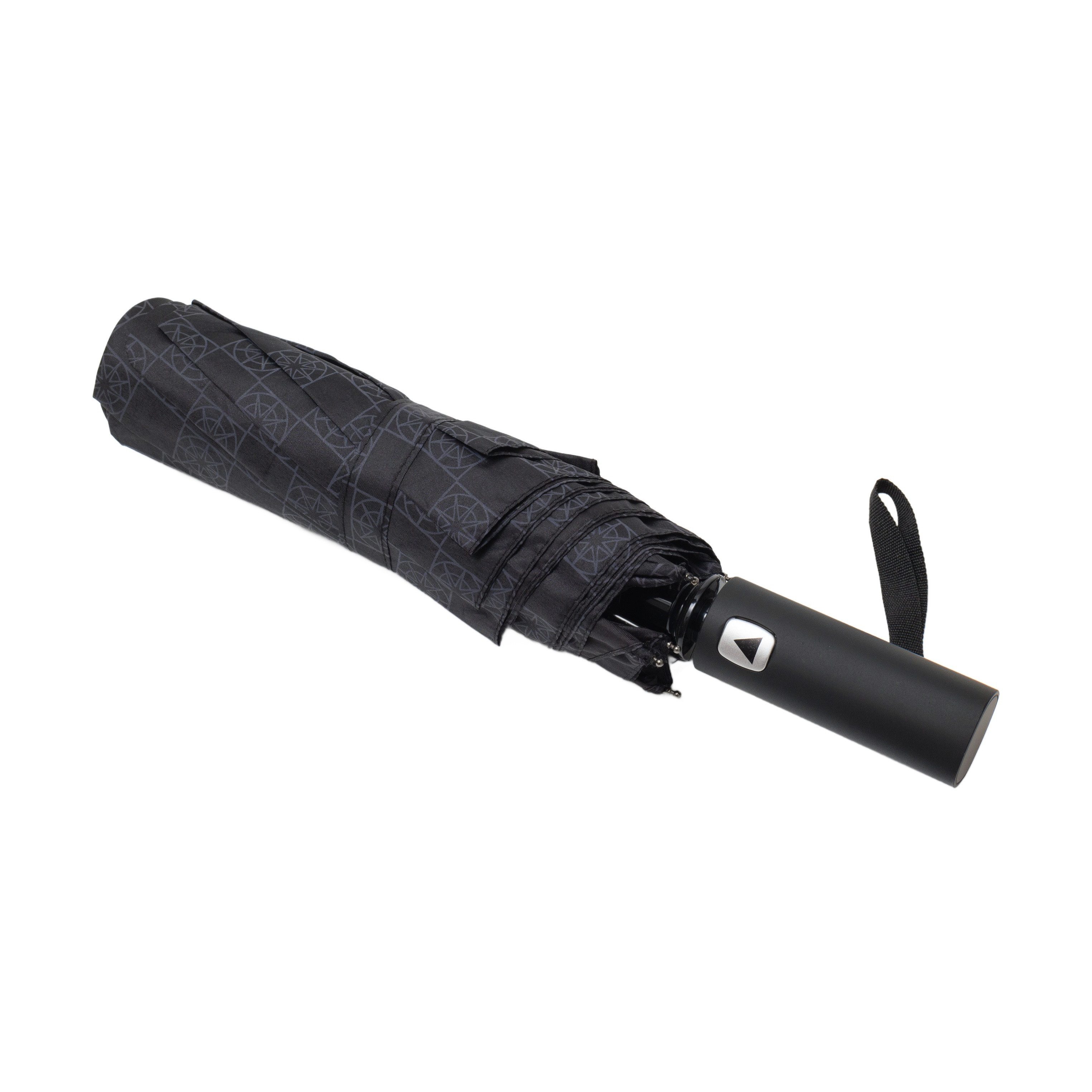 Susino Taschenregenschirm mit Schutzhülle ø100 cm idealer Begleiter für regnerische Tage